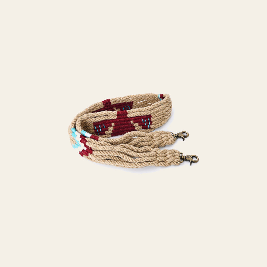 American Darling ADWSX902 Hand braided Wool strand Crossbody Handle Strap For Bags
