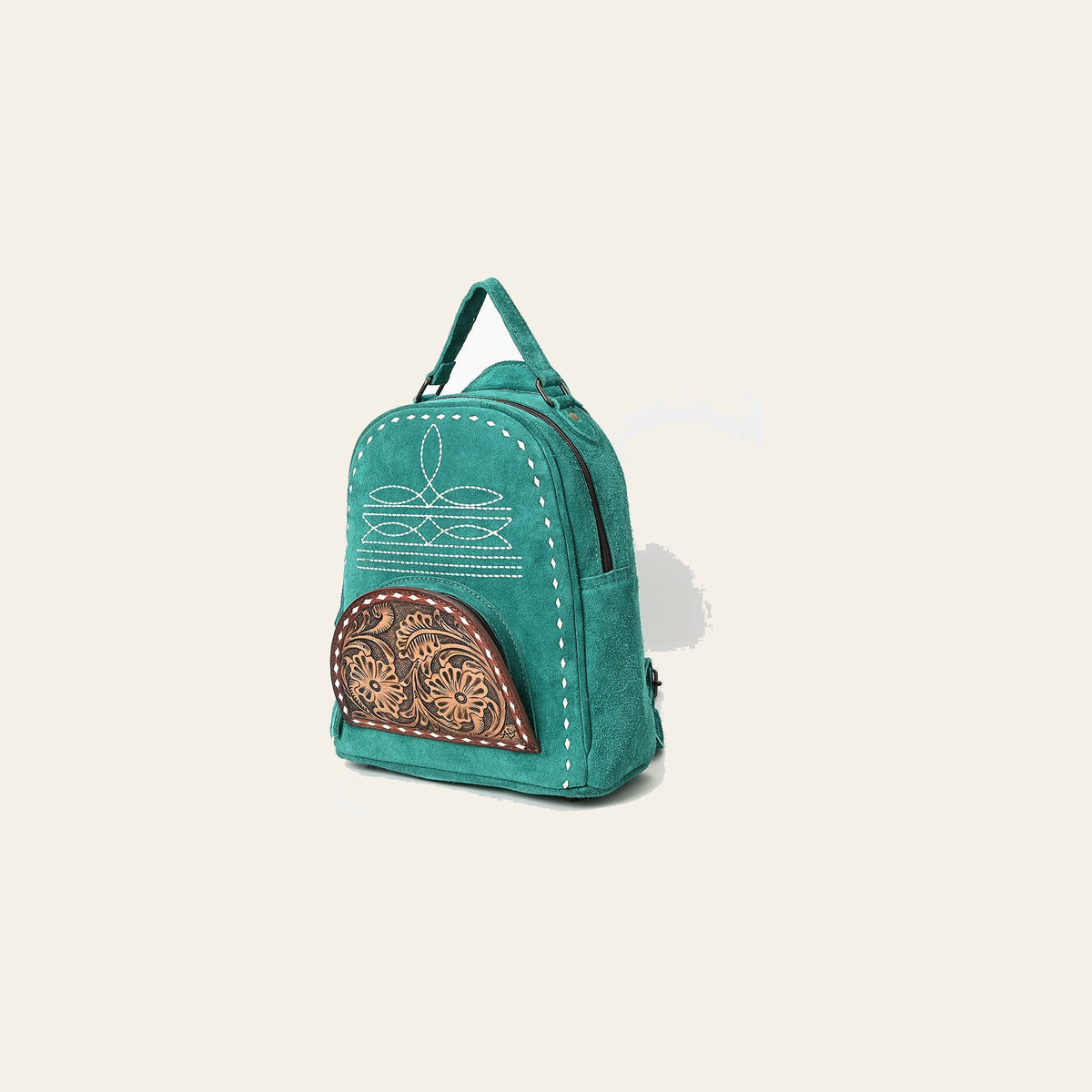 American Darling Backpack Hand Tooled Genuine Leather Women's Bag Western Handbag Purse | for Women Cute