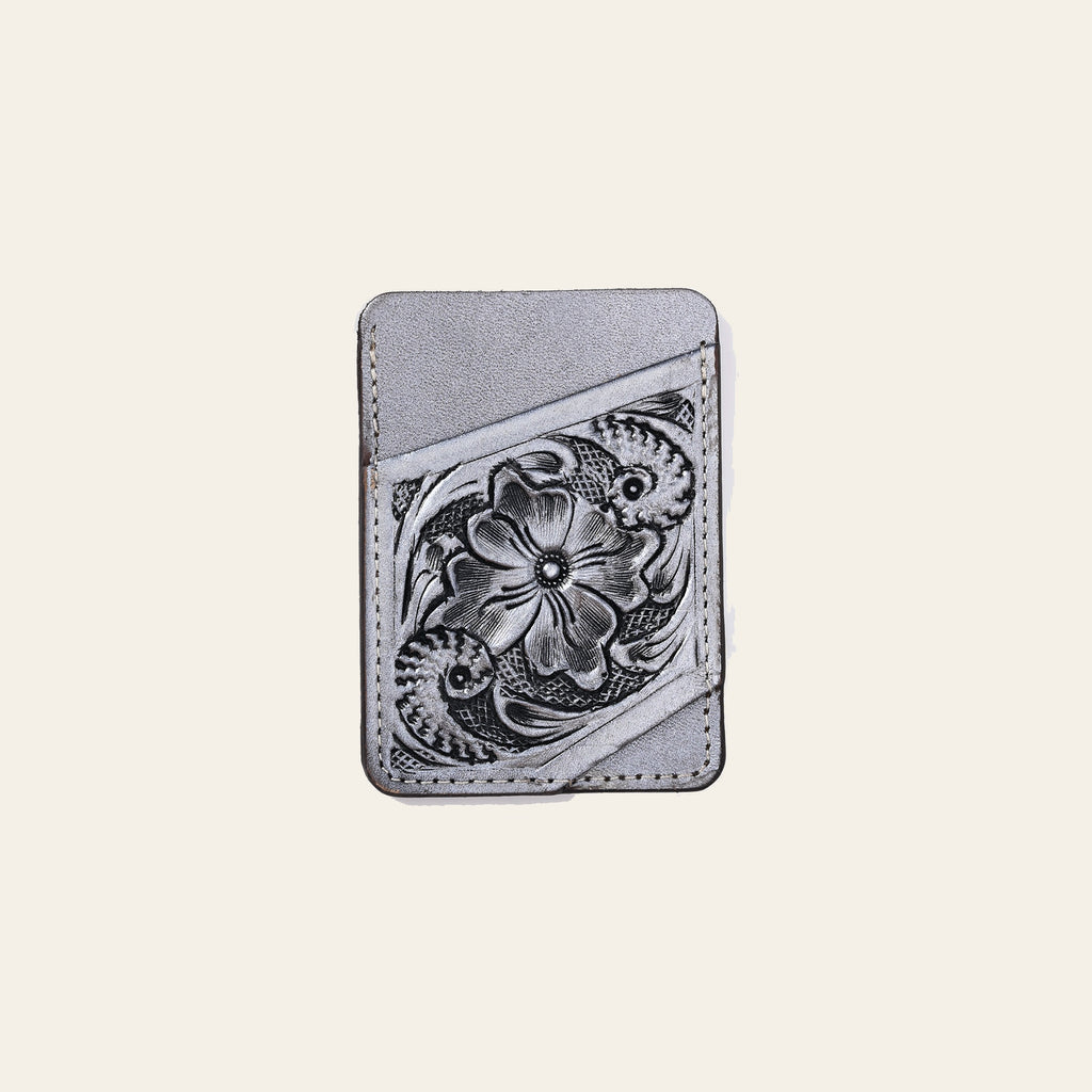 American Darling Card Holder Hand Tooled Genuine Leather | Business Credit