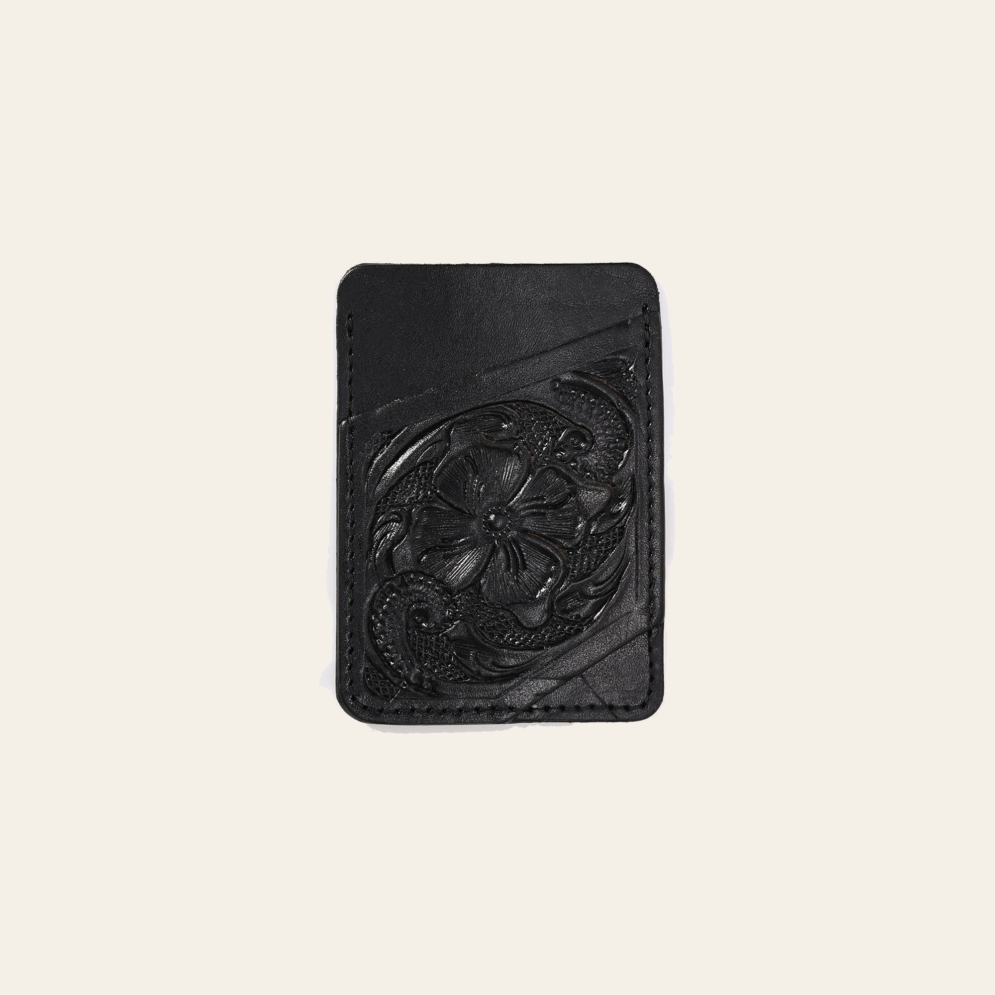 American Darling Card Holder Hand Tooled Genuine Leather | Business Credit