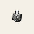 American Darling Tote Bag Black & White Western  Handbag for Unisex