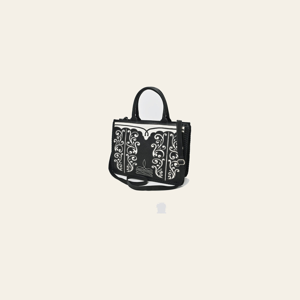 American Darling Tote Bag Black & White Western  Handbag for Unisex