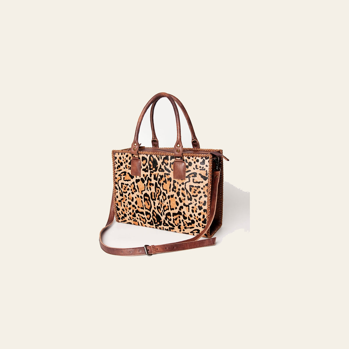 American Darling Briefcase Hair On Genuine Leather Western Women Bag | Handbag Weekend Travel Bags for