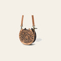 American Darling Canteen Bag - Hand Tooled Floral Carved, Eco-Friendly Vegetable Tanned Genuine Leather, Western Style
