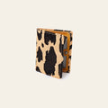 American Darling Card-Holder Western Hair-On Cowhide Genuine Leather Handcrafted Slim Bifold Wallet with ID Window