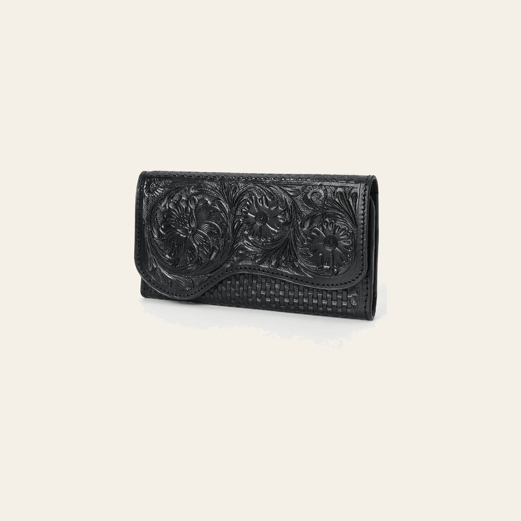 American Darling Clutch Beautifully Hand Tooled Genuine Leather women bag western handbag purse