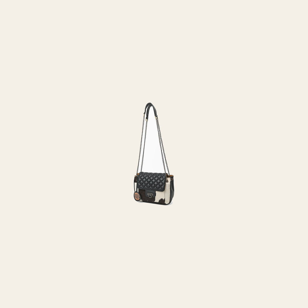 American Darling Cowhide Leather Quilted Western Purse
