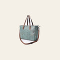 American Darling Western Leather Tote Bag, Crocodile Embossed Full Grain Genuine Leather, Eco-Friendly Large Shopper Bag