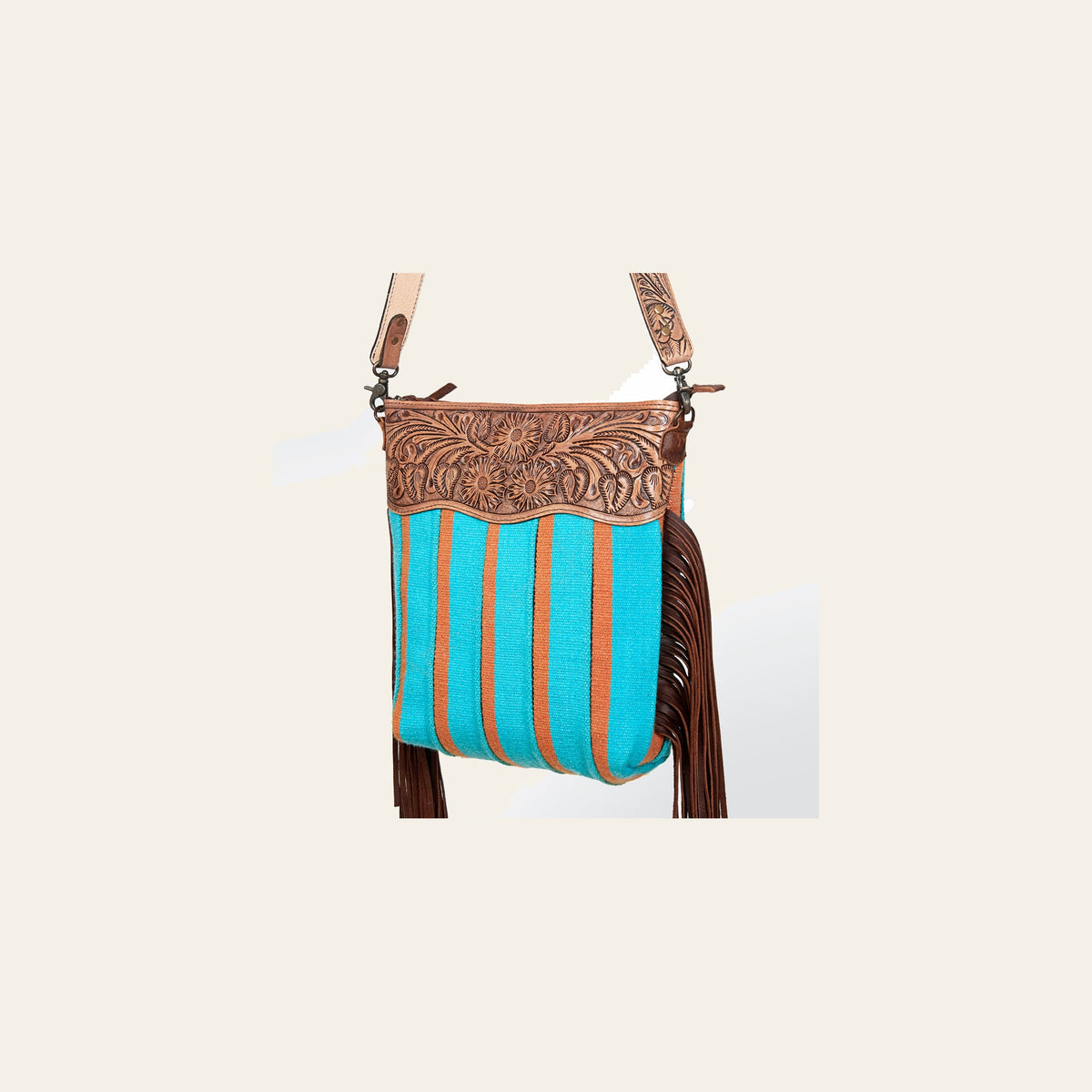 American Darling Cross Body Hand Tooled Saddle Blanket Genuine Leather Western Women Bag Handbag Purse | Crossbody for |Cute