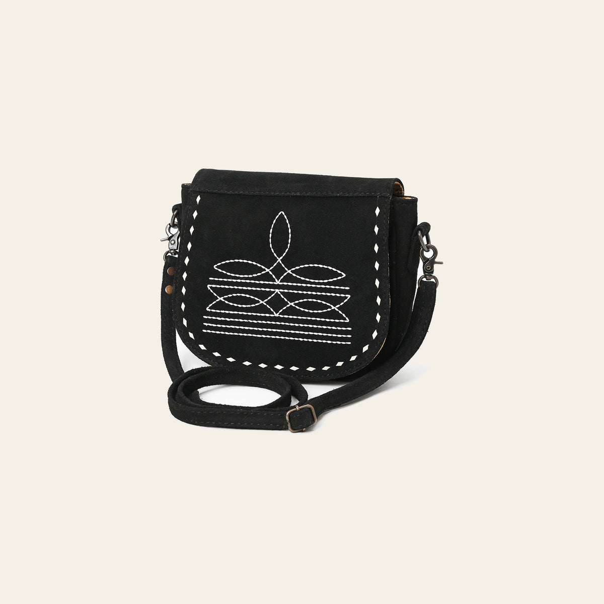 American Darling Cross Body Suede Genuine Western Leather Women Bag Handbag Purse