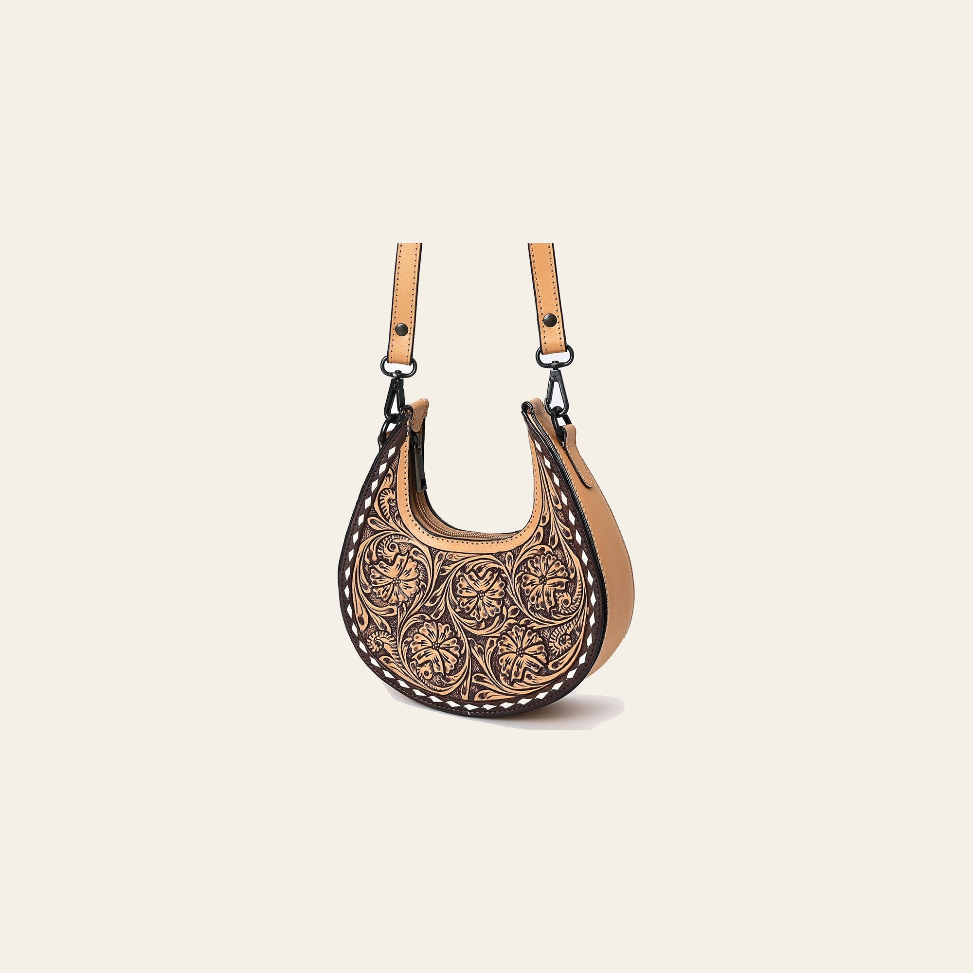American Darling Wallet Beautifully Hand Tooled Genuine Leather Women Bag Western Handbag Purse | Crossbody Bags
