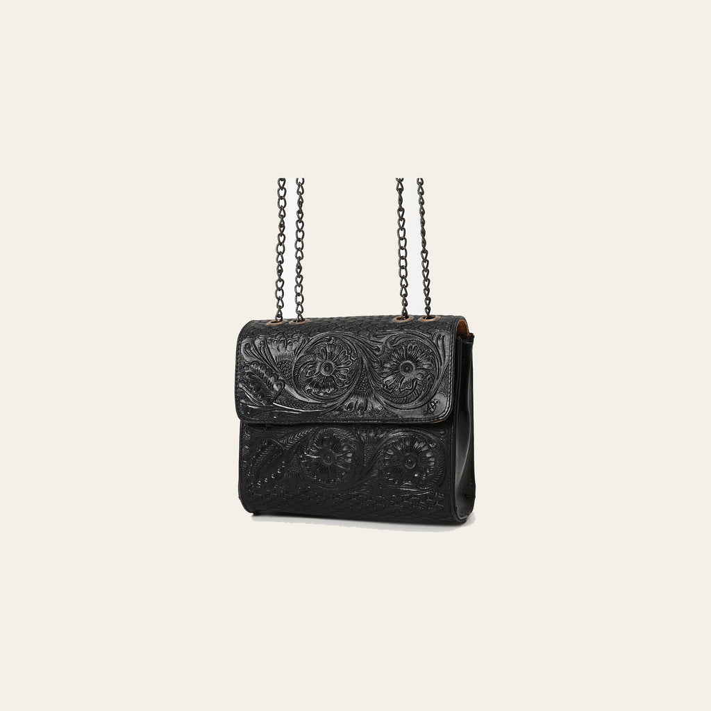 American Darling Crossbody Hand Tooled Genuine Leather Women Bag Western Handbag Purse
