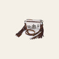 American Darling Crossbody Hair On Genuine Leather Women Bag Western Handbag Purse | Travel Bags College Casual