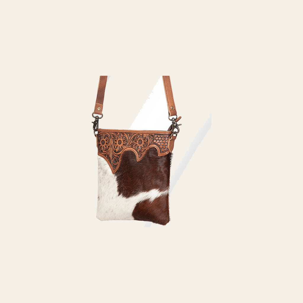 American Darling Crossbody Hair On Genuine Leather Women Bag Western Handbag Purse