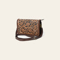 American Darling Small Cross body Bag - Hand Tooled Floral Carved, Eco-Friendly Vegetable Tanned Genuine Leather, Western Style