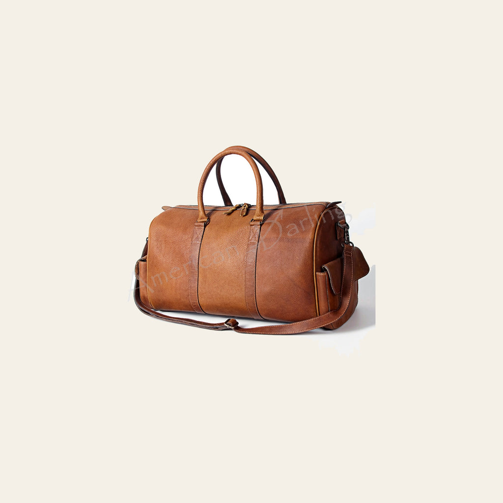 American Darling Duffel Full Grain Genuine Leather Western Women Bag | Handbag Duffle Weekend Travel Bags
