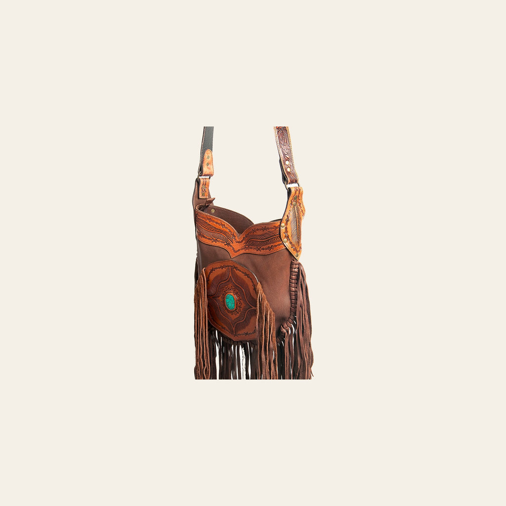 American Darling Crossbody Hand Tooled Genuine Leather Western Women Bag Handbag Purse | for Cute