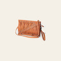 American Darling GIBGX245 Clutch Genuine Leather Women Bag Western Handbag Purse