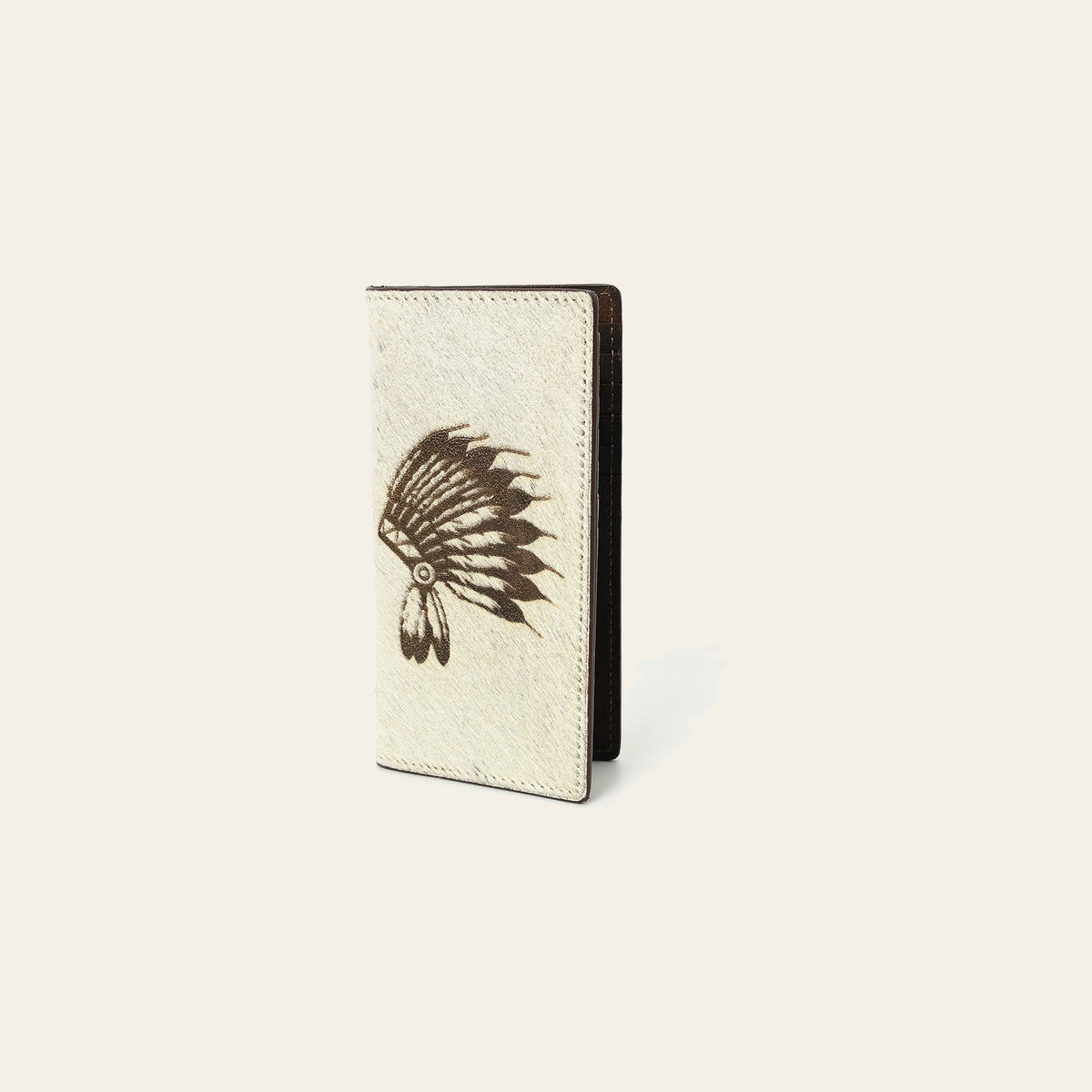 American Darling Wallet Western Genuine Leather Handcrafted Tall Checkbook Pocket Wallet with Multi Card Slots