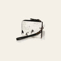 American Darling Coin Purse, Genuine Hair-On Cowhide & Full Grain Leather, Slim Western Travel Pouch, 4.5in (H) X 6.5in (W)