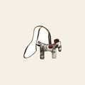 American Darling Hair-on-Hide Leather Bag Charms – Western Keychain & Purse Accessory