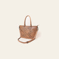 American Darling Hand-Tooled Western Leather Tote Bag | Genuine Floral Carved Shoulder Tote | Premium Artisan Design