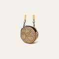 American Darling Canteen Bag Hand Tooled Hair on Genuine Leather Western Women | Handbag Purse