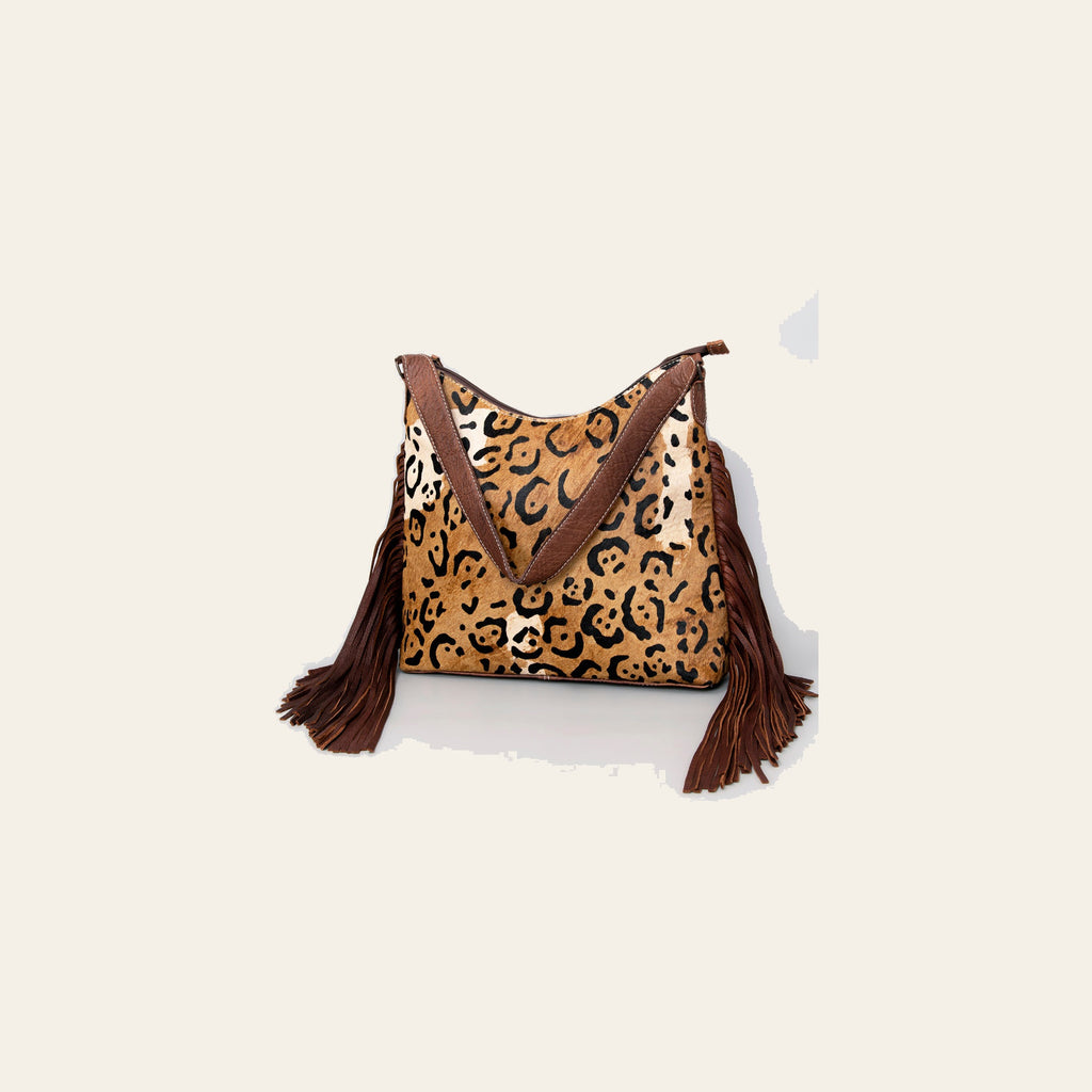 American Darling Women's Hobo Bag Western Hair-On Genuine Leather Handbag and Ladies Purse