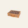 American Darling Jewelry Case Hand Tooled Genuine Leather Women's Bag Western Handbag Purse |Briefcase