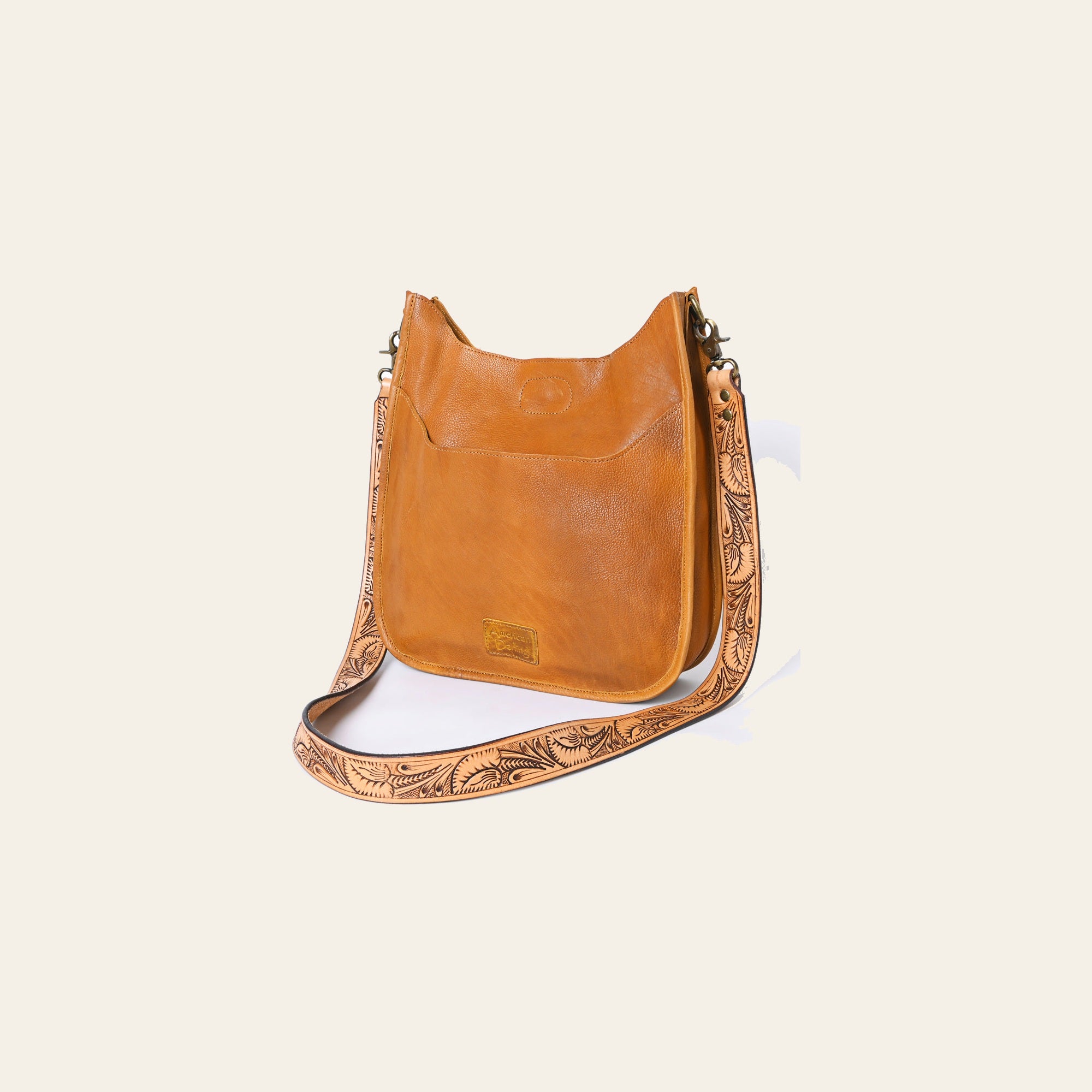 American Darling Large Crossbody Full Grain Genuine Leather Western Women Bag Handbag Purse