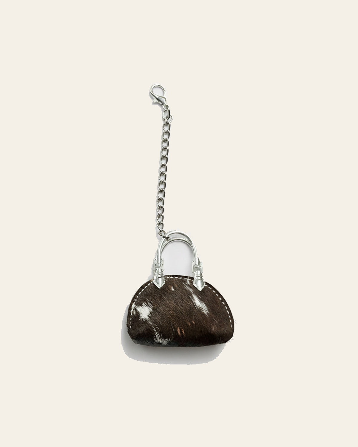 American Darling Leather Hair-On Cowhide Mini Purse Bag Charm