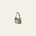 American Darling Luxury Hand-Tooled Leather Hobo Purse for Women, Cowhide Hair-on Shoulder Bag