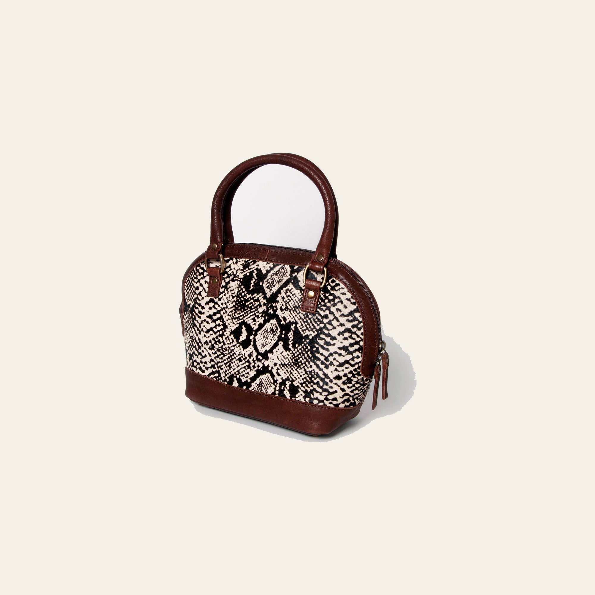 American Darling Tote Bag Hair-On Cowhide Vegetable-Tanned Genuine Leather Premium Western Handbag