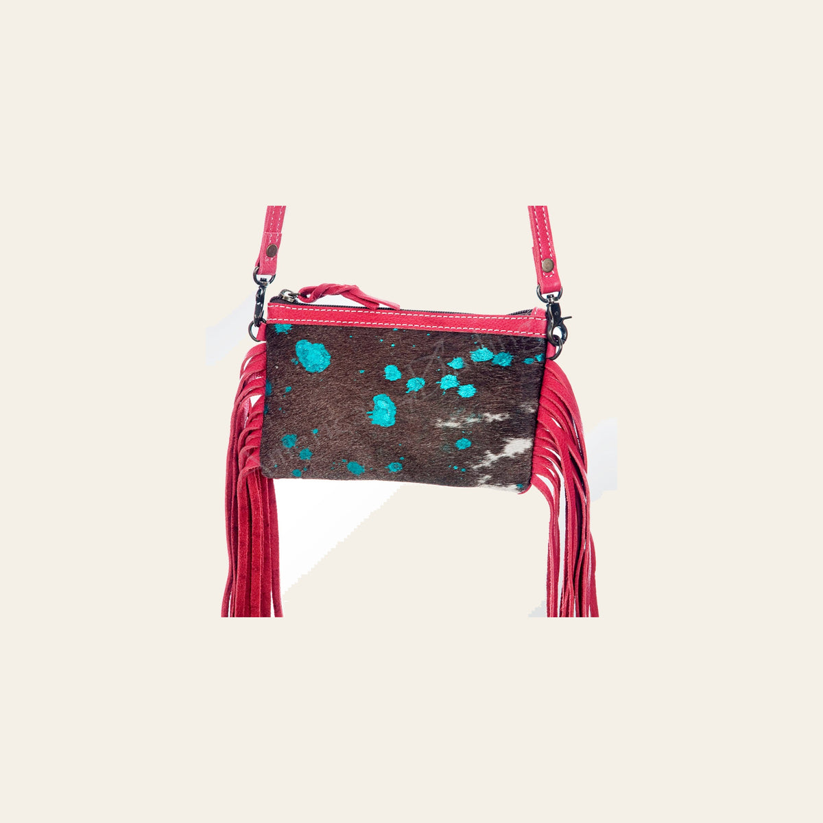 American Darling Small Crossbody Hair On Genuine Leather Western Women Bag Handbag Purse | for Cute