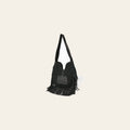 American Darling Women's Fringe Boot Stitched Genuine Leather Large Cross body Bag Eco-Friendly Full Grain Western Purse