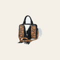 American Darling Tote Beautifully Hand Tooled Hair-On Genuine Leather women bag western handbag purse Travel Bags College