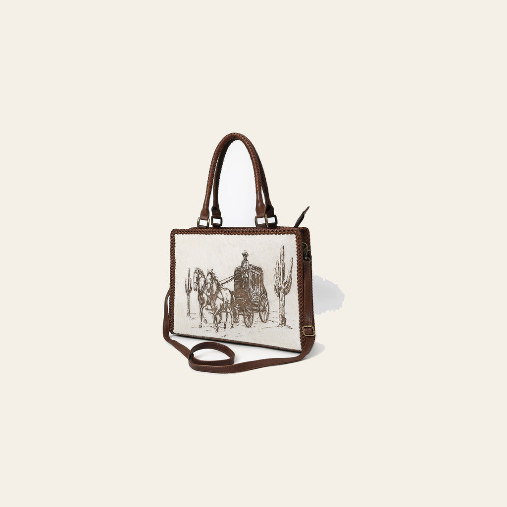 American Darling Tote Hair On Genuine Leather Women Bag Western Handbag Purse | Travel Bags College Casual