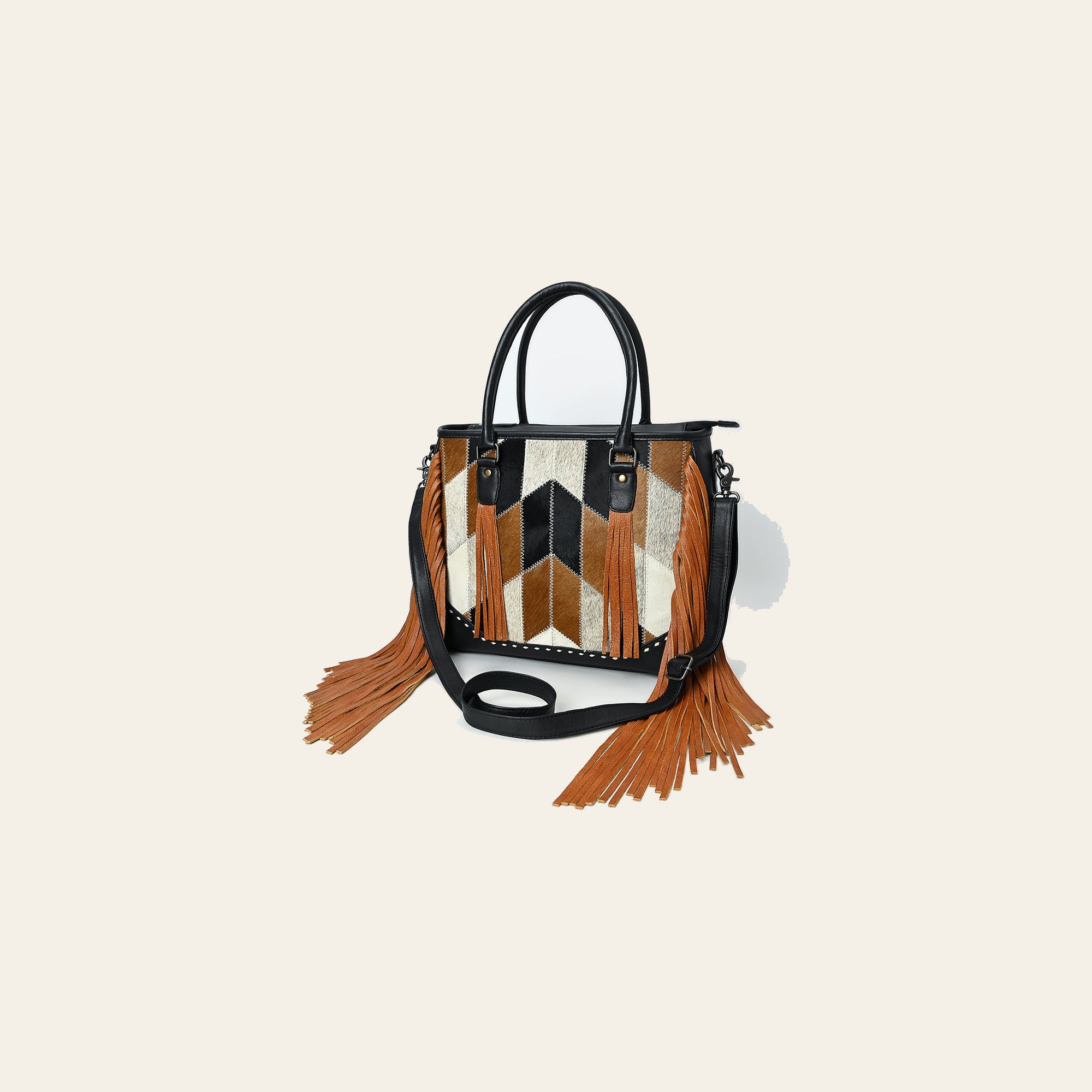 American Darling Tote Hair on Genuine Leather Western Women Bag Handbag Purse | Travel Bags College Casual