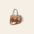 American Darling Tote Hand Tooled Hair on Genuine Leather Western Women Bag Handbag Purse | Travel Bags College Casual