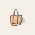 American Darling Western Tote Bag Handcrafted from Full Grain Genuine Leather | Minimalist Design, Double Handles & Top YKK Zipper