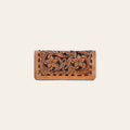 American Darling Western Clutch Bag Hand Tooled Floral Carved Genuine Vegetable Tanned Leather Purse with YKK Zipper