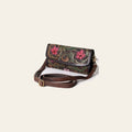 American Darling Cowhide & Tooled Leather Wallet Clutch