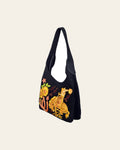 American Darling Genuine Suede Leather Embroidered Hobo Shoulder Bag Purse