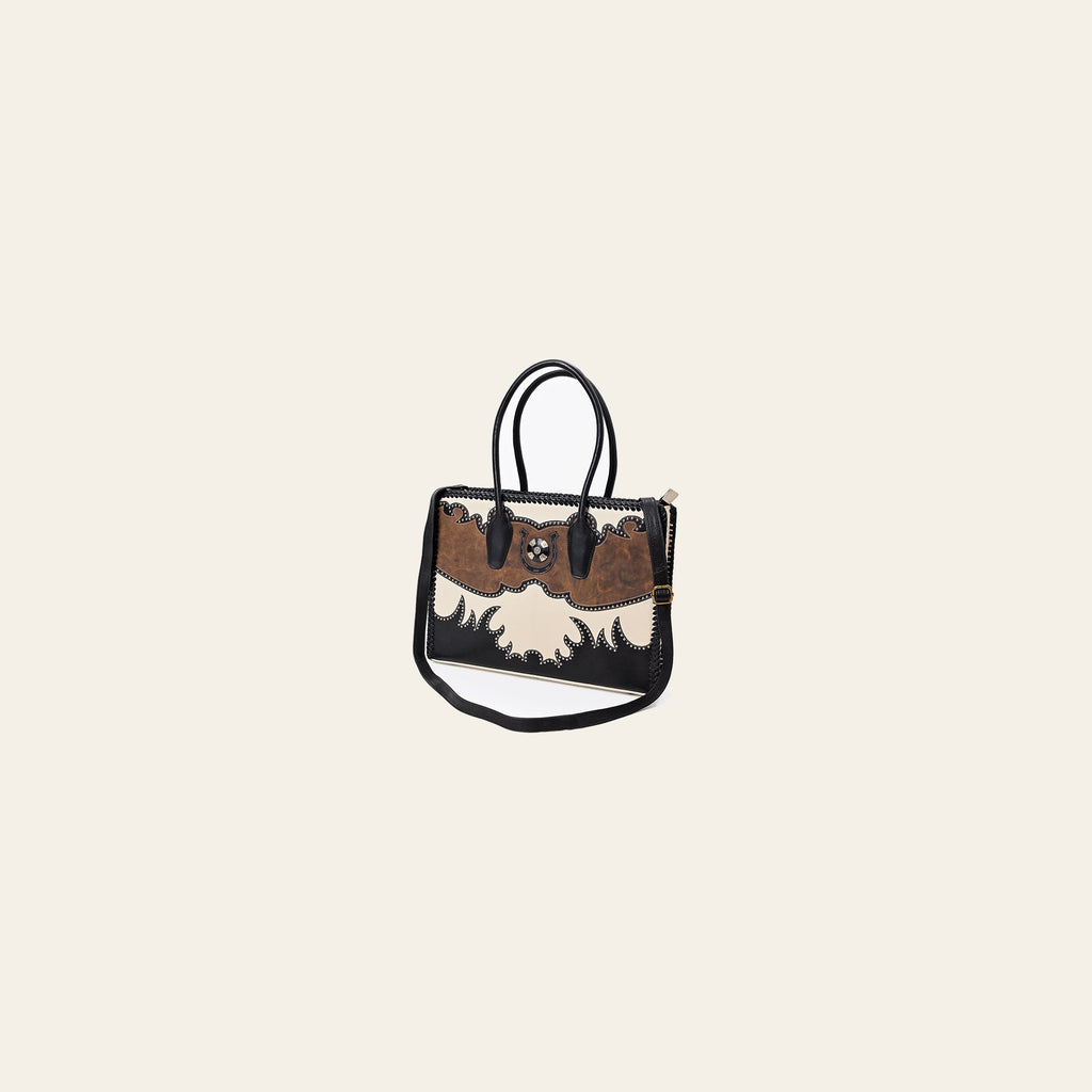 American Darling Women's Genuine Leather Western Tote Shoulder Crossbody Handbag