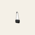 American Darling Women's Premium Black Quilted Leather Hair-On CowhideCrossbody Shoulder Handbag