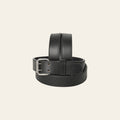 American Tanner Western Genuine Heavy-Duty Full Grain Leather Hand Crafted Unisex Holster Belt Men Women CCW Black