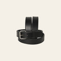American Tanner Western Genuine Heavy-Duty Full Grain Leather Hand Crafted Unisex Holster Belt Men Women CCW Black