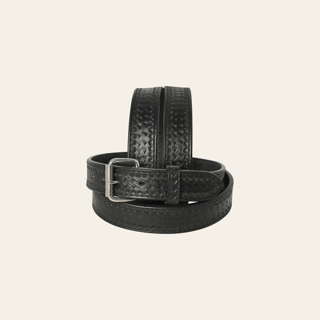 American Tanner Western Genuine Heavy-Duty Full Grain Leather Hand Crafted Unisex Holster Belt Men Women CCW Black