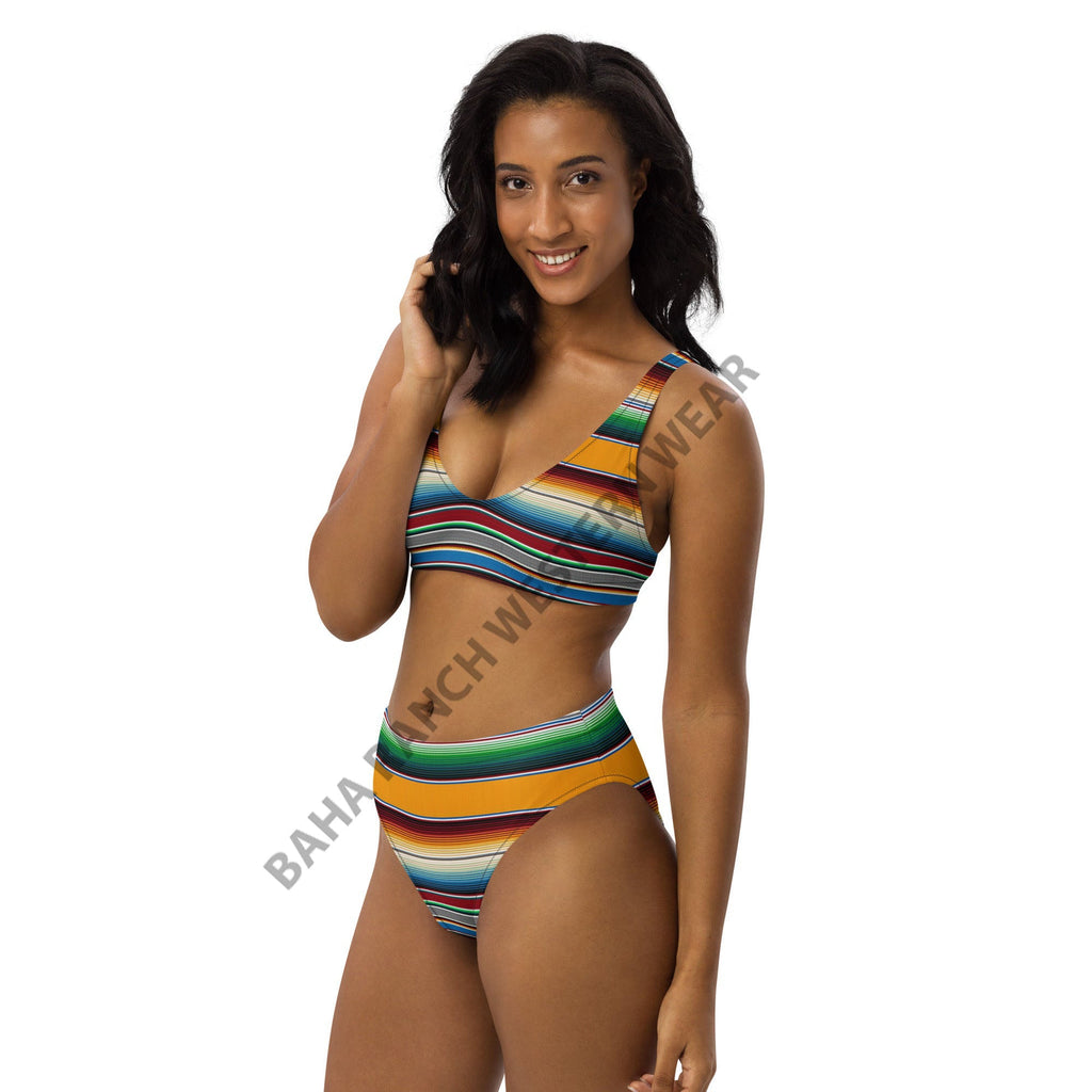 Baha Ranch Yeehaw Mustard Serape Bikini by Baha Ranch Western Wear - product image 8