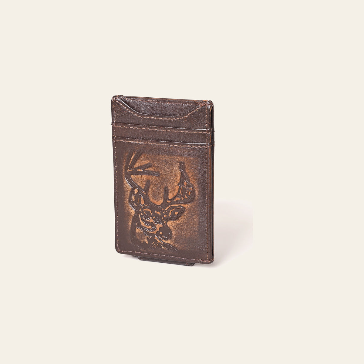 AMERICAN TANNER Genuine Leather Card Holder Wallet For Men & Women H4.1 X W3